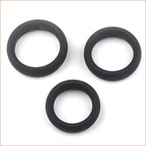 Thick 3 C-Ring Set - Stretchy Silicone